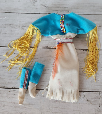 1993 Barbie Dolls of World Native American 2nd Edition Outfit READ