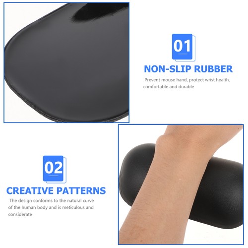 Wrist Pad Mouse Pads for Desk Large Rest Thick Mousepad with Computer - Zdjęcie 10 z 10