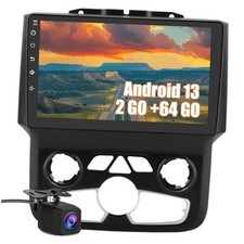 Car Stereo for Dodge RAM 1500 2500 3500 2013 2014 2013-2019 Auto A/C 9" 2 64G
