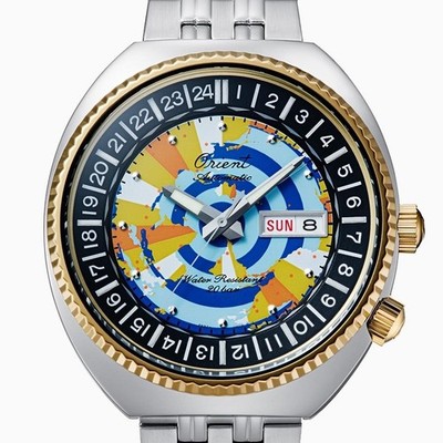 ORIENT World Map Revival 75th LE RN-AA0E08Y Men's Auto 20BAR Day