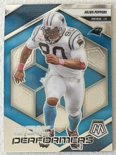 2025 Panini Mosaic Epic Performers Julius Peppers Carolina Panthers