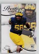 Mazi Smith Rookie - 2023 Panini Prestige #363 Dallas Cowboys