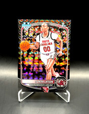 #'d /10! Ta'Niya Latson 2025-26 Bowman U Chrome Black Geometric Refractor 09/10