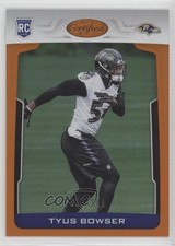 2017 Certified Rookies Mirror Orange 224/199 Tyus Bowser #181 0b2