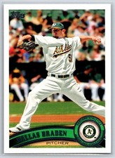 2011 Topps #567a Dallas Braden