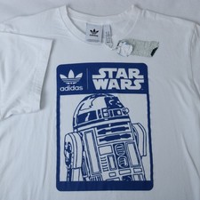 NEW ADIDAS ORIGINALS X STAR WARS R2D2 SS CREW NECK TEE SHIRT US XL