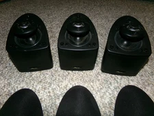 Mirage NanoSat Speakers (3) - Work & Sound Great