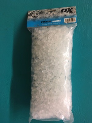 2 Bags OX Tools OX-T161230 1000 - 3/16'' Plastic Tile Spacers Hard Plastic Cross