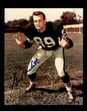 Gino Marchetti Hand Signed 8x10 Photo Autograph Baltimore Colts