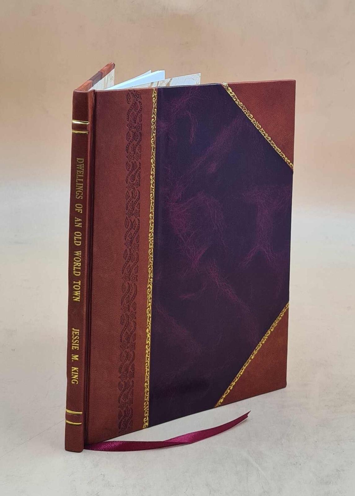 Dwellings Of An Old World Town : [Culross Fifeshire] : A Book Of [Leather Bound]