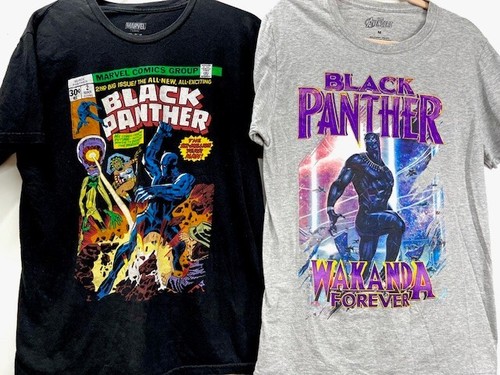 Vgt 2- Men T-short Marvel Black Panther T-Shirt Tee Comic 2nd Edition M(EB42) - Picture 2 of 6