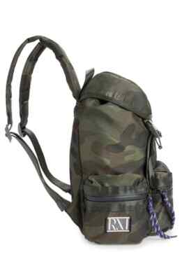 Rebecca Minkoff Nylon Backpack Downtown Green Army Camo | eBay display picture 1