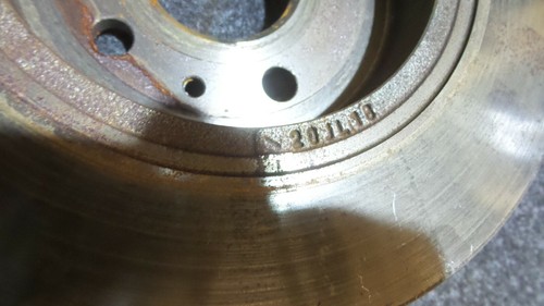 Vauxhall Astra K Original Brake Disc ´N Rear Right Left 26,4 13514612 13581928 - Picture 4 of 10