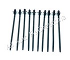 <!--F#f_0-->10x Cable Loom Wiring Harness Ties with Locking Xmas Fir Tree Clip Head Black<!--F/-->