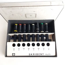 Vintage Technical Drawing Pen Set SKRIBENT Multi Germany 1980s