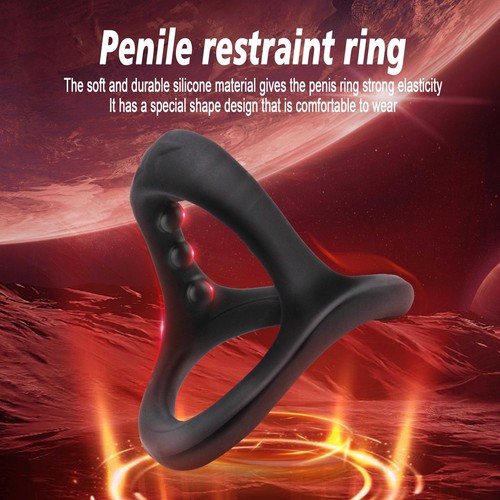 Penisring Cockring Ballstretcher Hodenring Hodensack Massage Zeitverzögerung DE - Bild 17 von 22