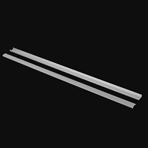 5× 1M LED Profil Aluprofil Alu Eloxiert Schiene Leiste Profile für LED Stripe - Bild 8 von 20