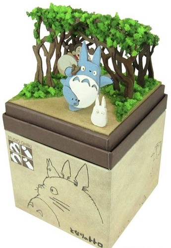 Kit Miniatuart Studio Ghibli mini - My Neighbor Totoro: Secret Tunnel - Imagen 1 de 4