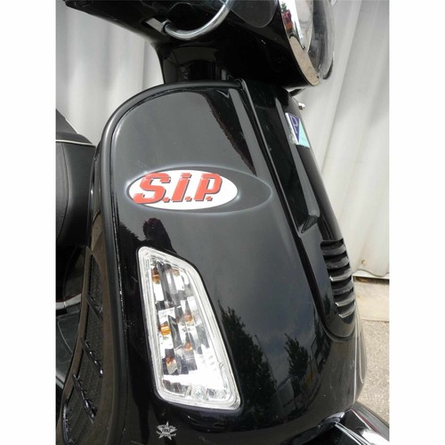 5771800B BORDO SCUDO NERO OPACO SINISTRA PIAGGIO per Vespa GTS 300 IE TOURING 20 - Picture 7 of 10
