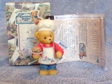 CHERISHED TEDDIES YOU PUT THE SPICE IN MY LIFE DENNIS 510963 BBQ CHEF COOK EUC