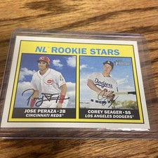 2016 Topps Heritage Corey Seager #168 NL ROOKIE Stars - Dodgers