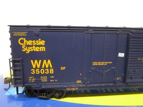 Athearn HO Scale WM Chessie System 50' Combination Door Box Car #35038 NOS - Bild 5 von 9