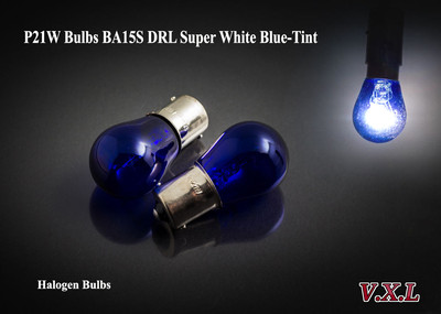 2x P21W Halogenlampen BA15S DRL weiß Xenon Effekt Skoda Fabia Octavia superb
