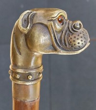 Schöner alter Spazierstock, Jägerstock mit ...
