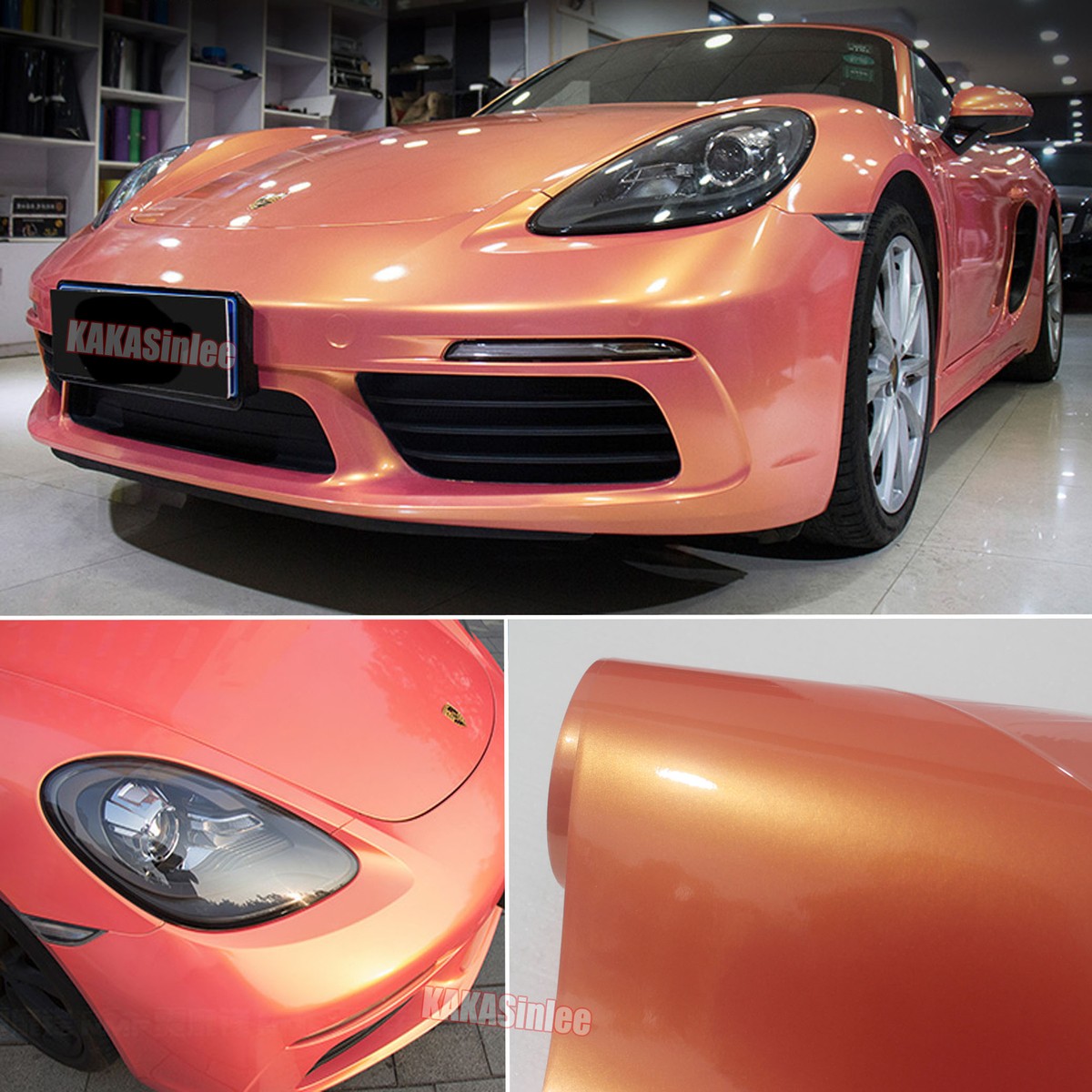 Película De Vinilo Mate Brillante Que Cambia De Color, Pegatinas Para