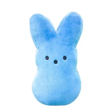 Peeps Plush Blue 6 inch Bunny NEW! Just Born 2022 Gift!