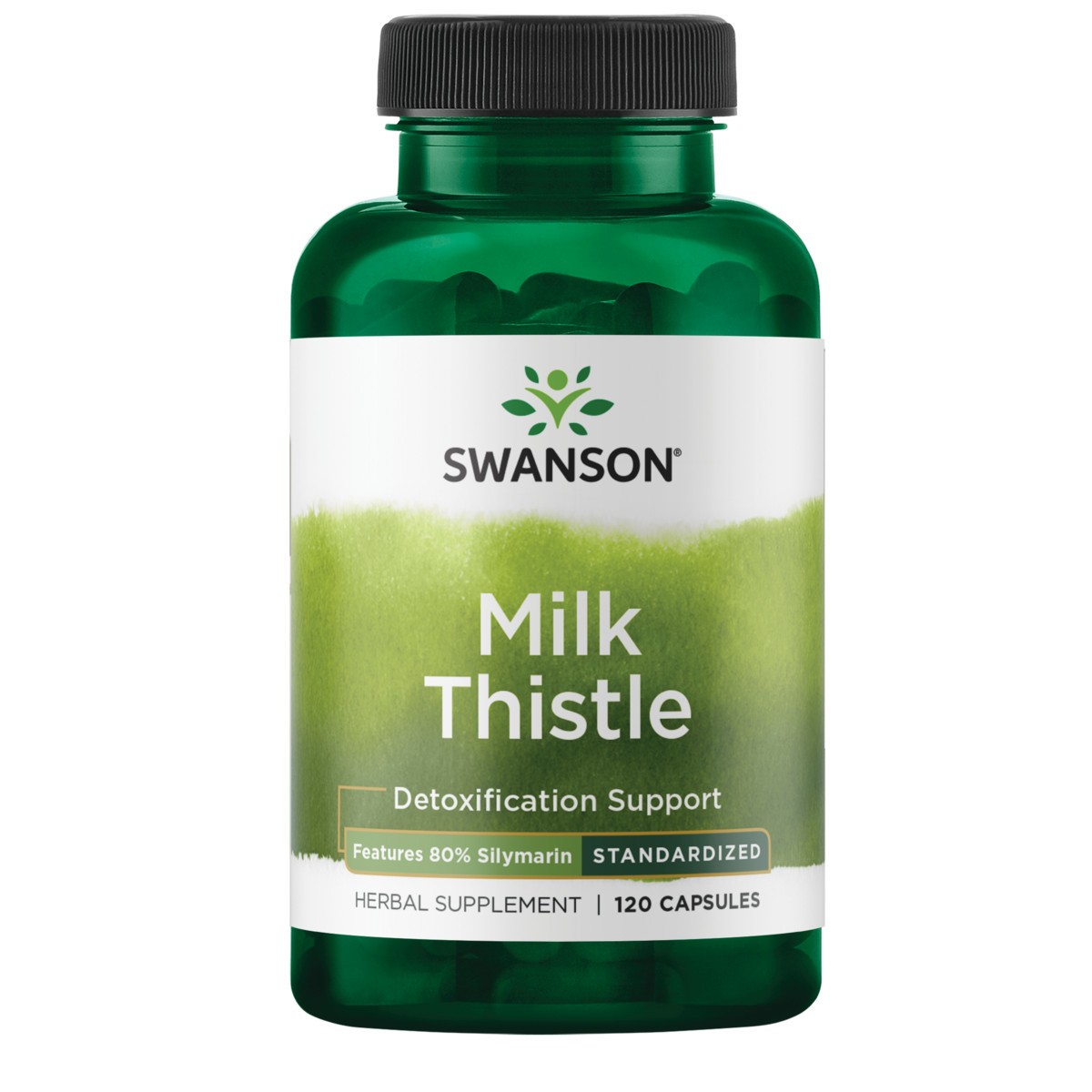 Swanson Milk Thistle - Содержит 80% силимарина 120 капсул