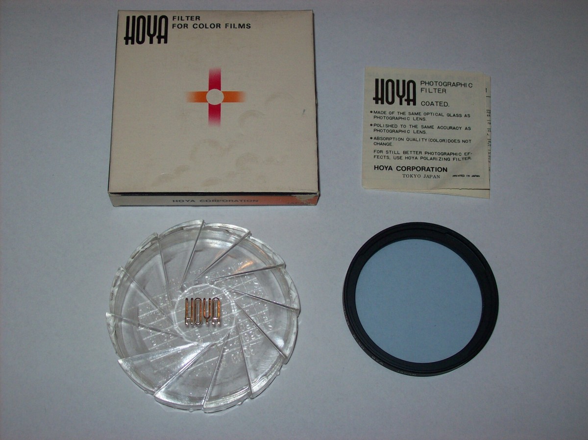 OLD NEW STOCK HOYA B50 82A FOR HASSELBLAD LENSES WITH CASE AND BOX