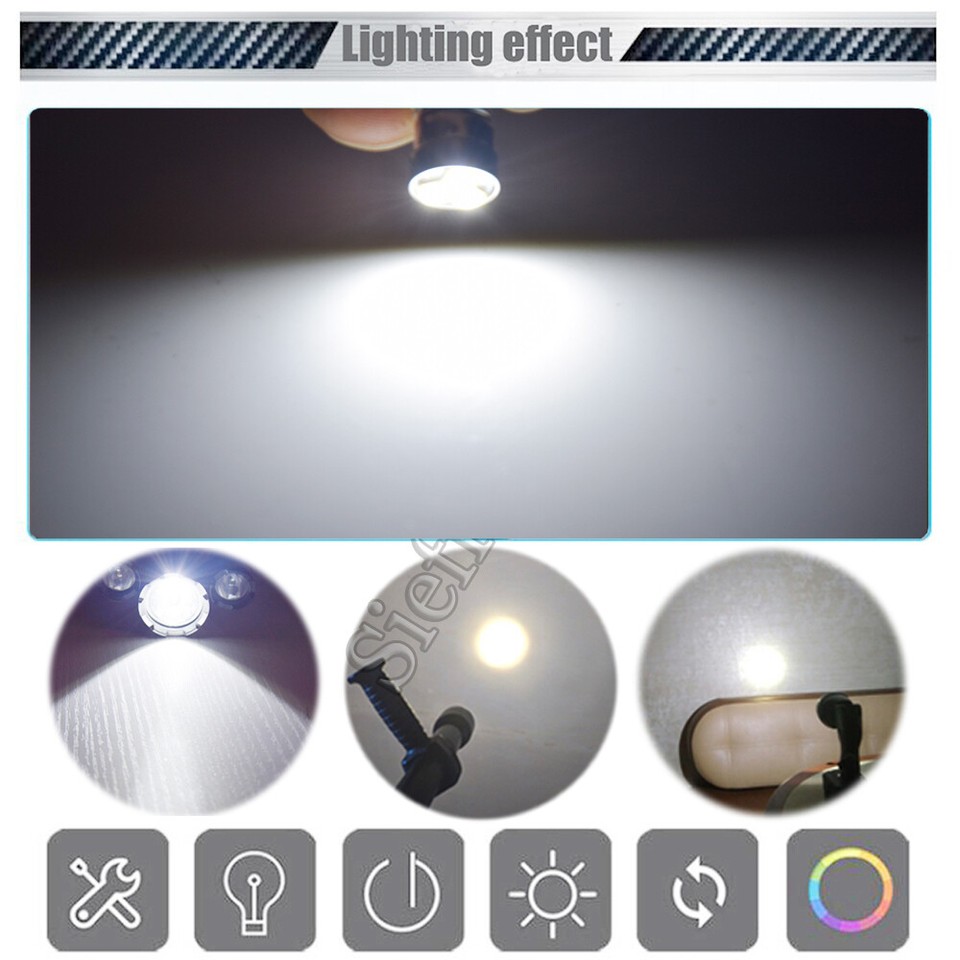 Ruiandsion P13.5S LED Flashlight Bulb 3030 2SDM Chip 4.5V Non - Foto 8