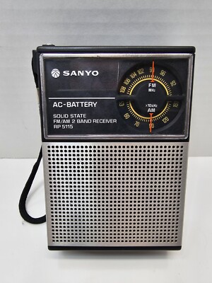 SANYO RP 5110 FM/AMラジオ SANYO AM・FM ポケットラジオ RP-5110