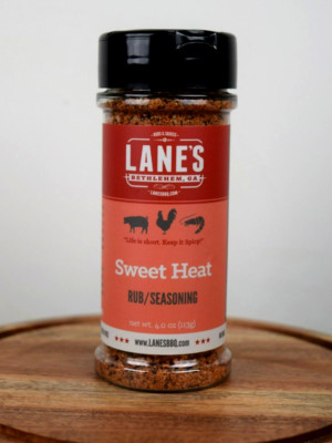 Lane's BBQ  Sweet Heat Rub/Seasoning for Ribs & Wings