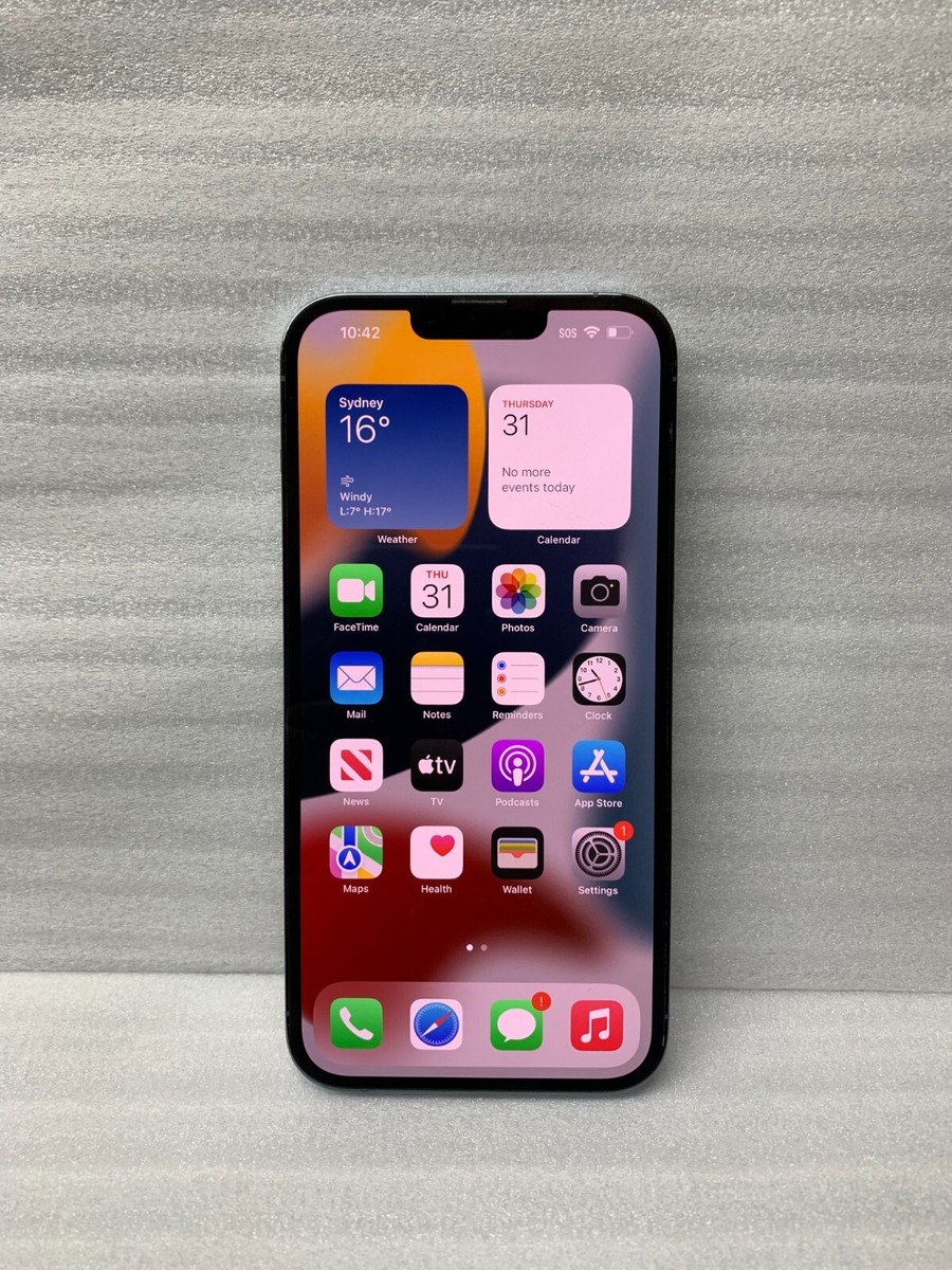 Apple iPhone 13 Pro Max A2643 256GB 100% Battery GSM Apple iPhone 13 Pro Max A2643 256GB 100% Battery GSM