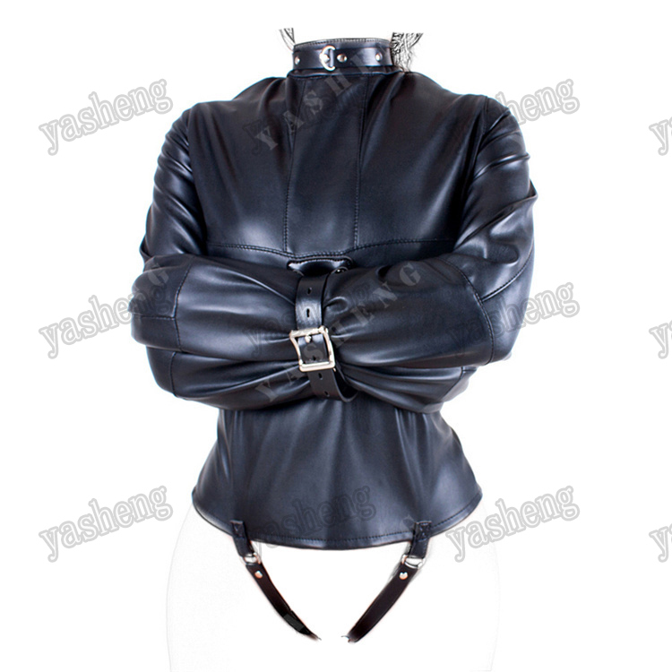 ジャケット・アウター \"OLD BONDAGE LEATHER VEST\" Leather_Bondage_Gay_Vest_3__67