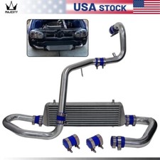 Front Mount Intercooler Piping Kit Fits For 98-05 Vw Jetta Golf Gti 1.8t Blue