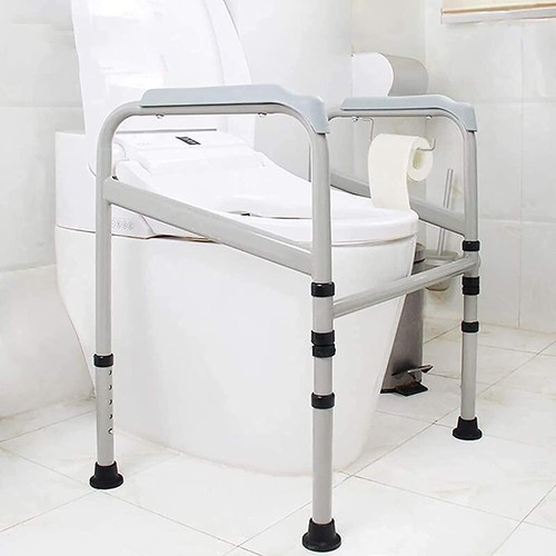 Toilet Frame Safety Support Handrail Steel Frame Medical Aids Elderly Disabled - Picture 3 of 15