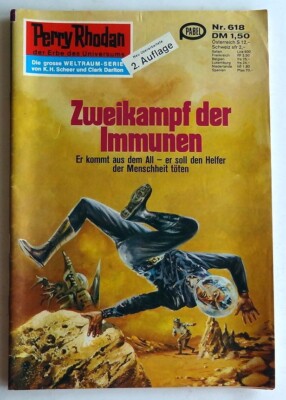 Perry Rhodan 2. Auflage Nr. 618  - Zweikampf der Immunen