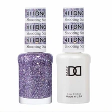 DND Daisy Soak Off Gel Polish and Nail Lacquer - 411 - Shooting Star