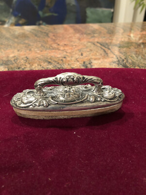 UNGER BROS. ART NOUVEAU LOVE’S DREAM STERLING SILVER NAIL BUFFER LARGE ...