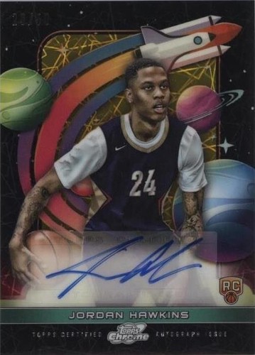 Jordan Hawkins AUTO 2025-26 Bowman Timeless Touch Signatures #TTA