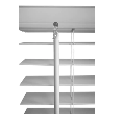 2 in. and 2-1/2 in. Cordless Faux Wood Blind Replacement Wand in