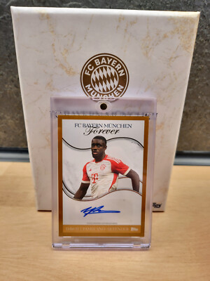 Topps FC Bayern München Forever | Dayot Upamecano | 13 /50 Gold Auto | Defender