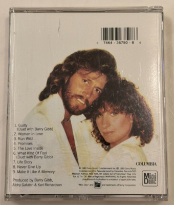 Barbra Streisand- Guilty MiniDisc (Extremely Rare, 1980 album