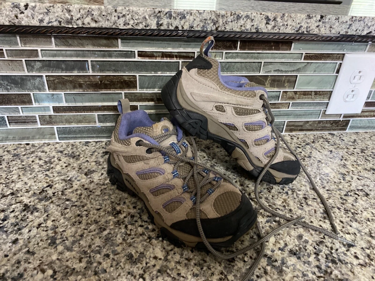 Womens Merrell Continuum Hiking Sneakers size 6.5 Vibram Marlin blue | eBay