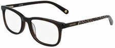 NEW NINE WEST NW 5169 210 Brown Eyeglasses 52mm with Case