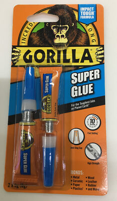 Gorilla Sekundenkleber Gel 3g Mehrzweck schnell abbindend stark haftend Grip Bond **