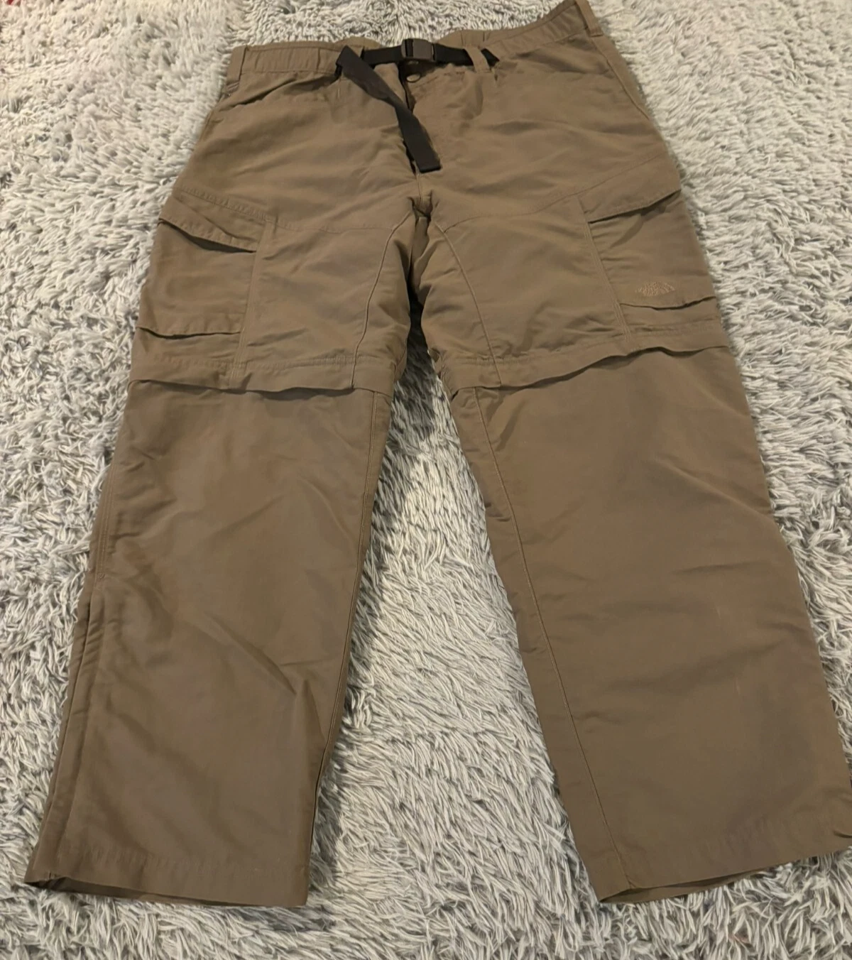 The North Face Convertible Cargo Pants Mens XL Beige Hiking Belted
Opens in a new window or tab